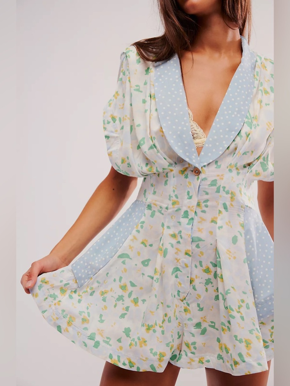 Free People Fiorella Romper XS